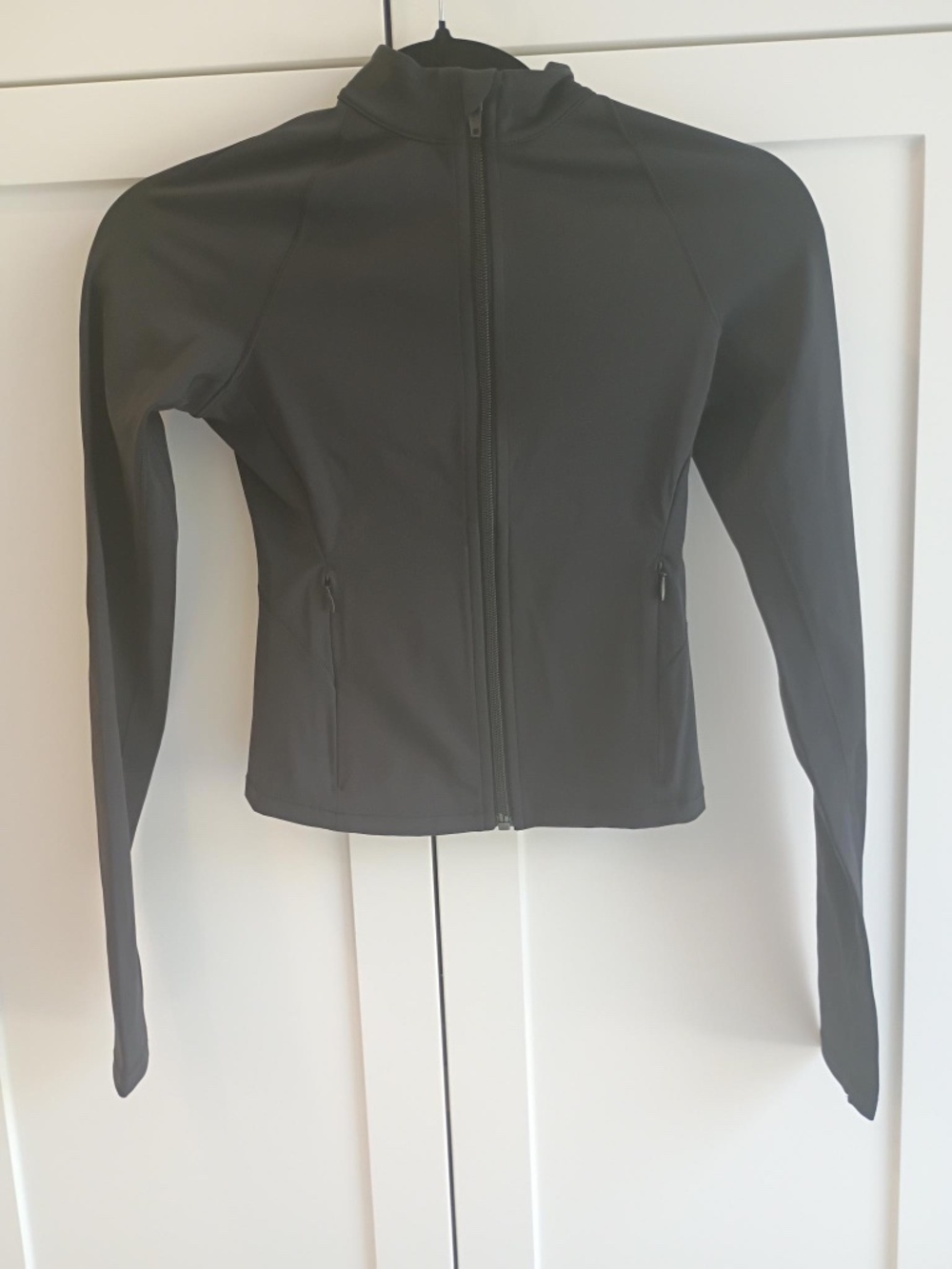 Skims Nike Dri Fit Mock Neck Zip Top XXS NWT